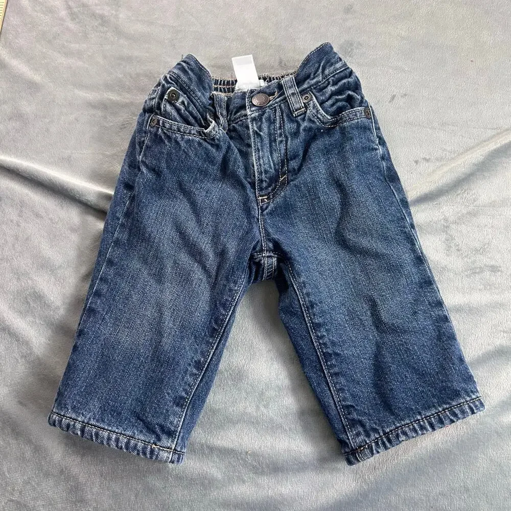 Old Navy Fleece lined jeans baby size 6-12m